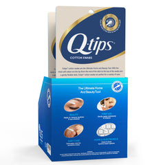 Q-tips coton-tiges – application maquillage précise et douce.