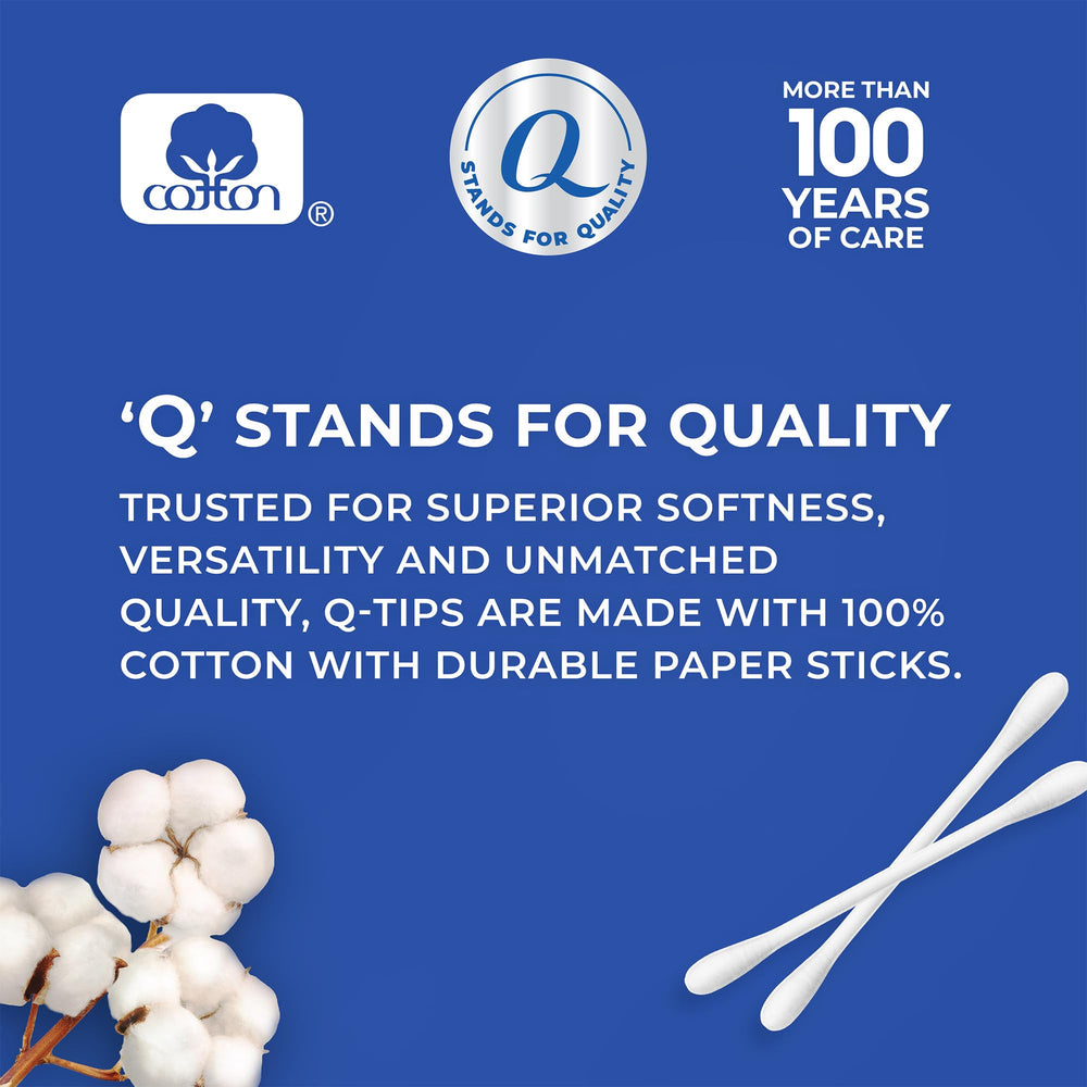 Q-tips cotons-tiges démaquillage yeux: douceur pour contour des yeux