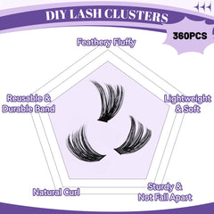 Dissolvant adhésif QUAFFLY pour retirer les extensions en douceur.