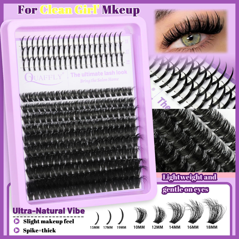 QUAFFLY pinces-curvées-pour-cils offrent une pose précise et confortable.