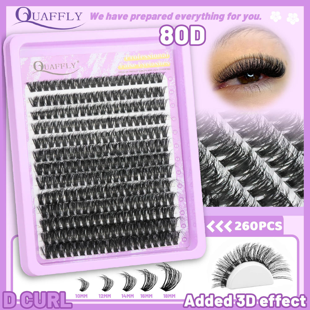 QUAFFLY tiges-applicateur-mini facilitent l’ajustement des cils après pose.