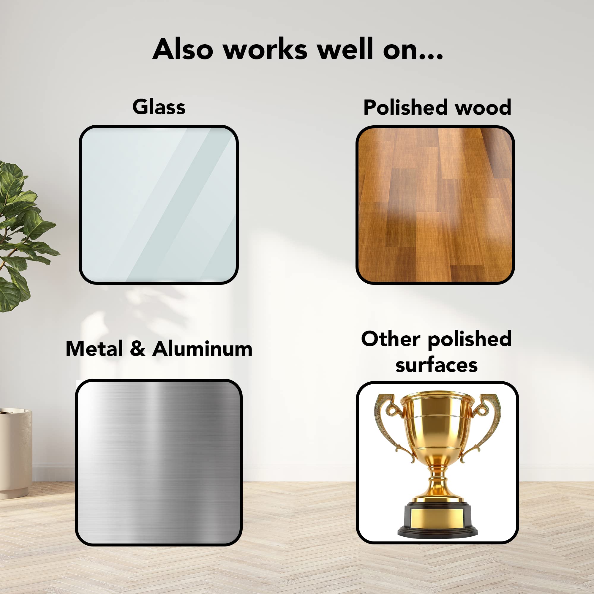 Quakehold! Appliquer sur bois pour une adhérence optimale.