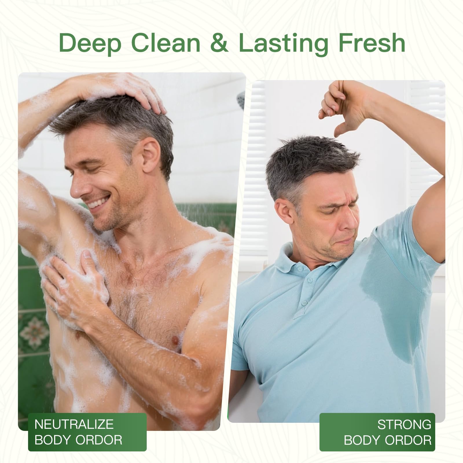 QualiLife Tea Tree Soap close-up highlighting natural herbal scent.
