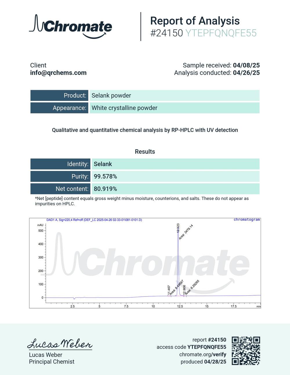 Quality Research Chemicals Selank TP-7, utilisation quotidienne pratique et discrète.