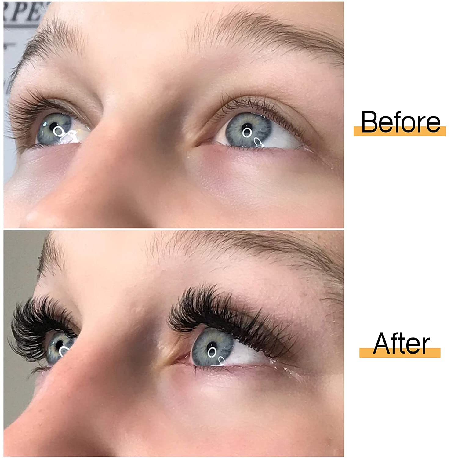 QUEWEL Easy Fan Lashes courbe DD pour un regard intense et dense.