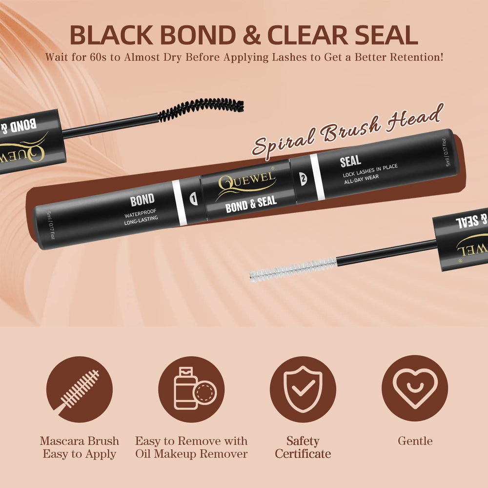 QUEWEL longueurs cils 8-16 mm variées pour des styles subtils ou dramatiques