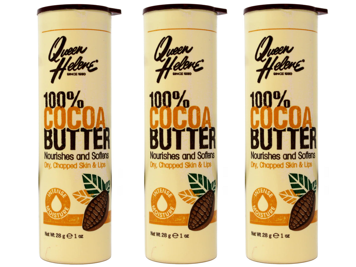 Queen Helene Beurre cacao stick – lèvres hydratées et douces grâce à une application rapide.