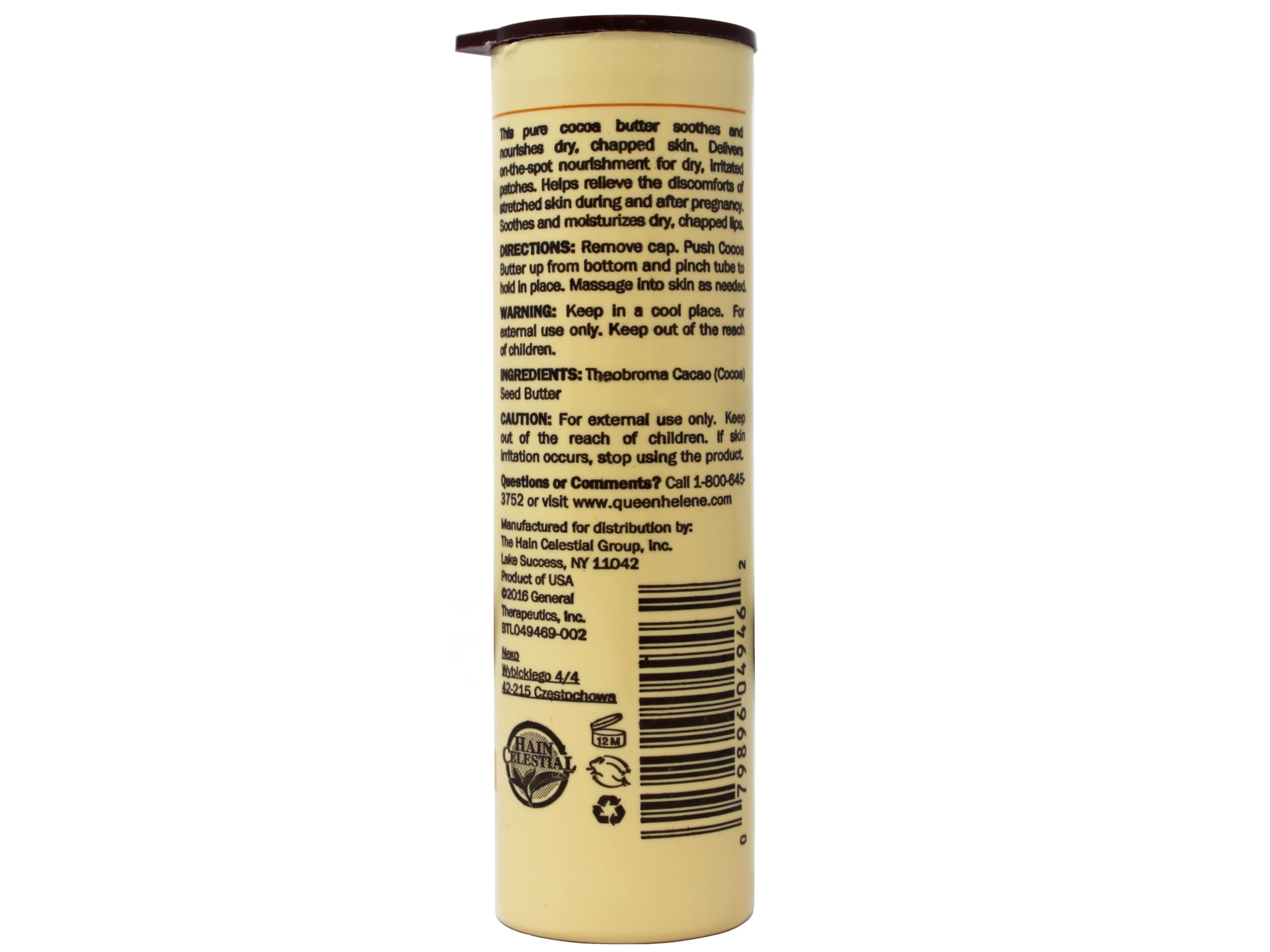 Queen Helene Cocoa Butter Creme used on body for all-over moisture.