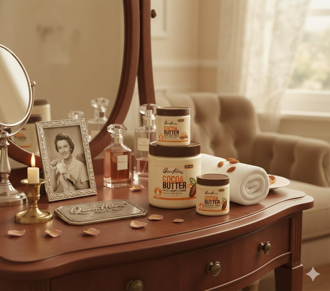 Queen Helene Crème cacao parfum délicat et réconfortant.
