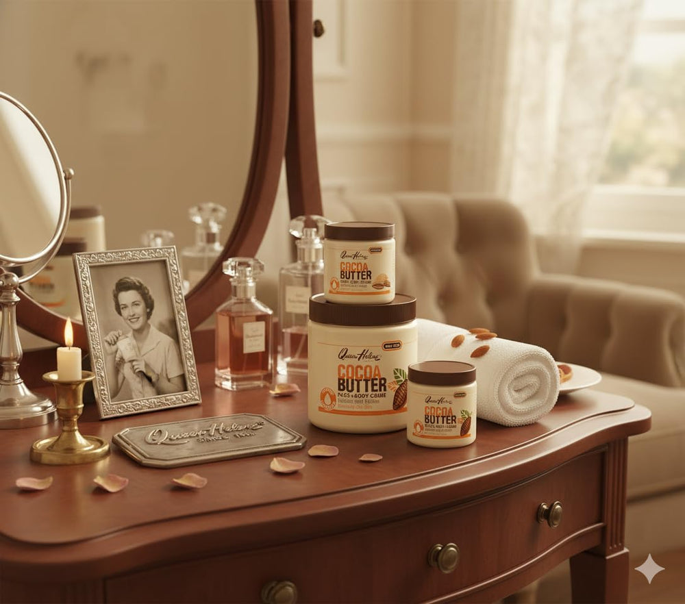 Queen Helene Crème cacao parfum délicat et réconfortant.