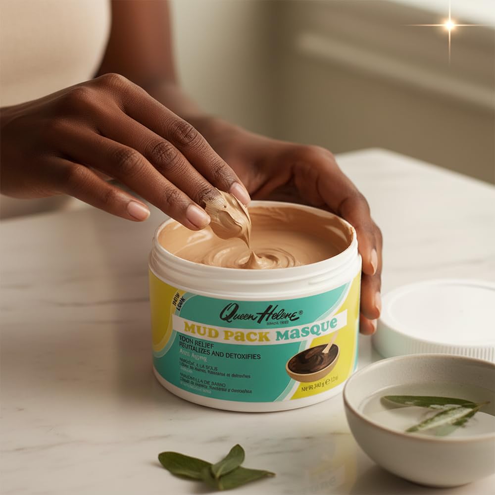 Masque Queen Helene argile anglaise purifiant les pores.