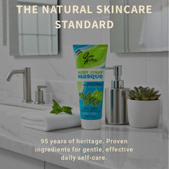 Sensation fraîcheur mentholée du masque Queen Helene Mint Julep sur le visage