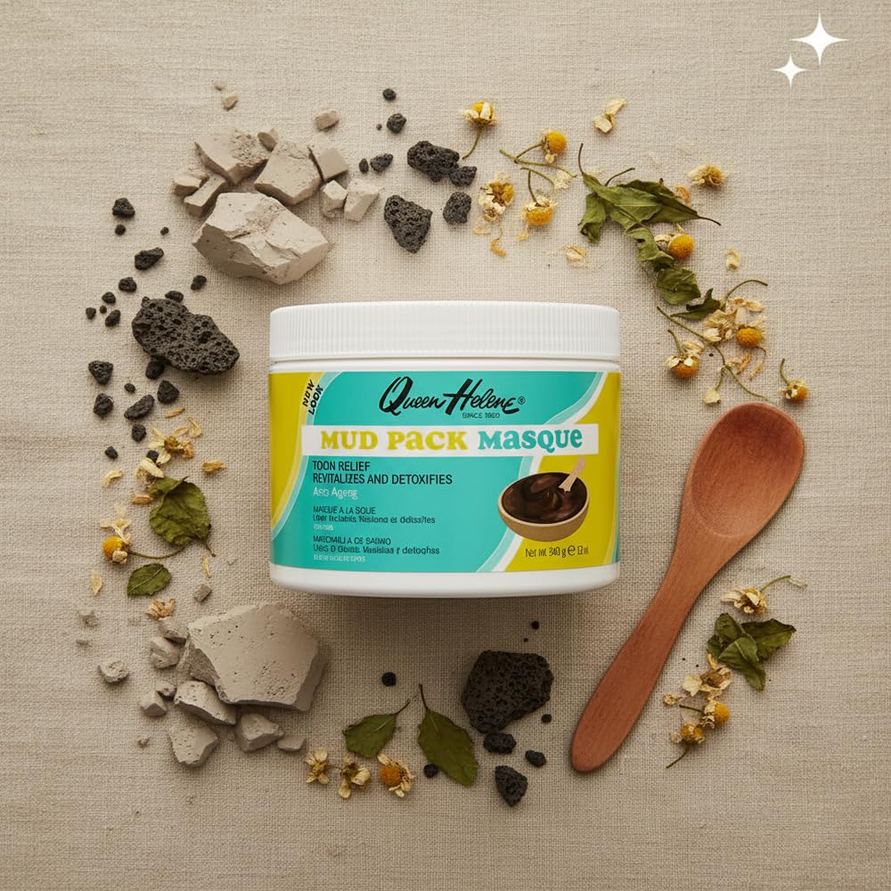Masque raffermissant Queen Helene pour visage et cou.