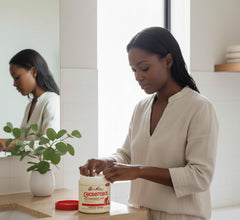 Masque réparateur Queen Helene pour cheveux déshydratés, revitalisant efficace.