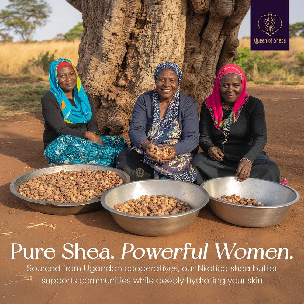 Nilotica d’Afrique de l’Est, beurre Queen of Shea pur et noble