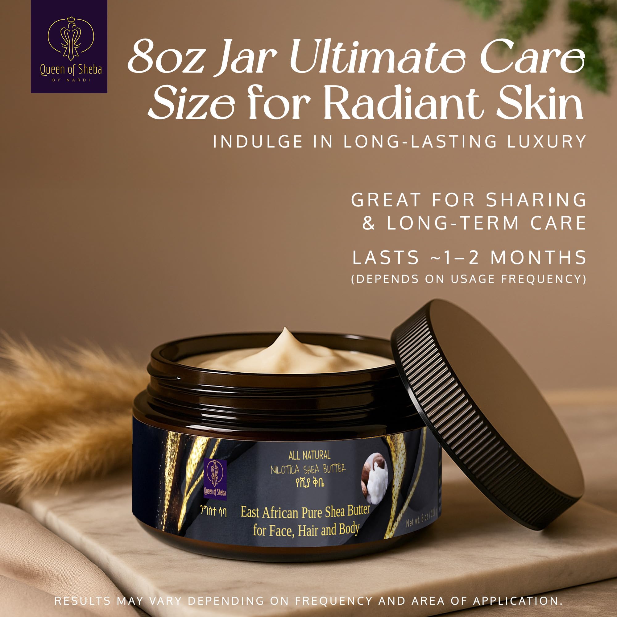 Routine quotidienne avec Queen of Shea, hydratation efficace et simple