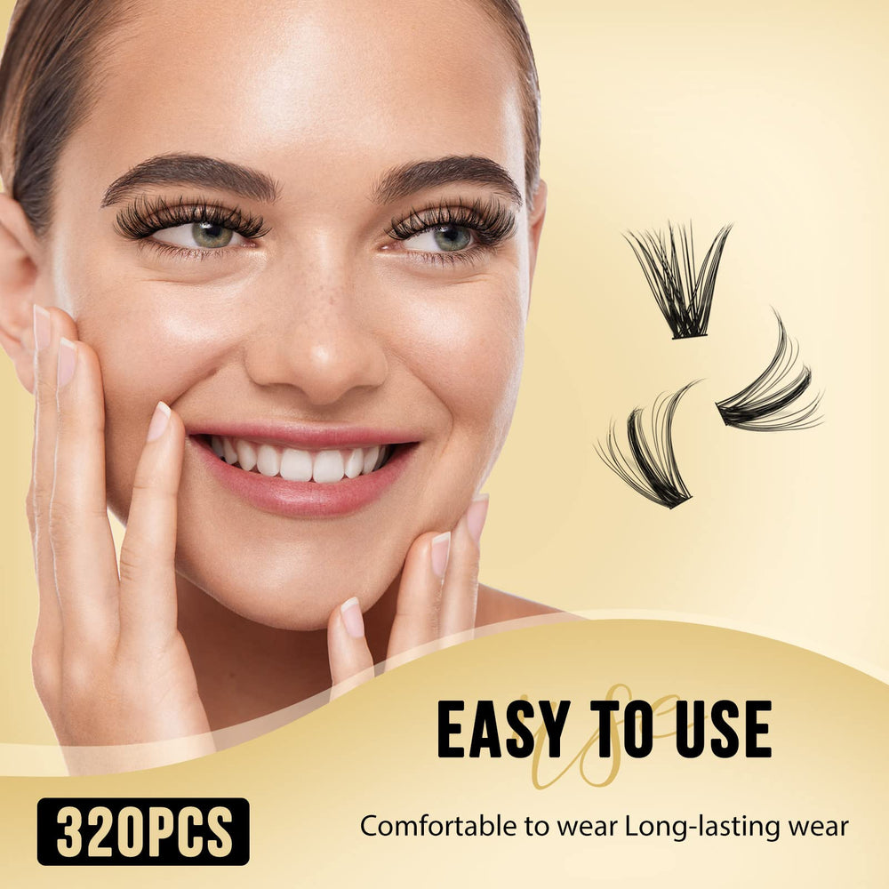 QUEWEL Lash Clusters: pratique et design ergonomique pour le domicile