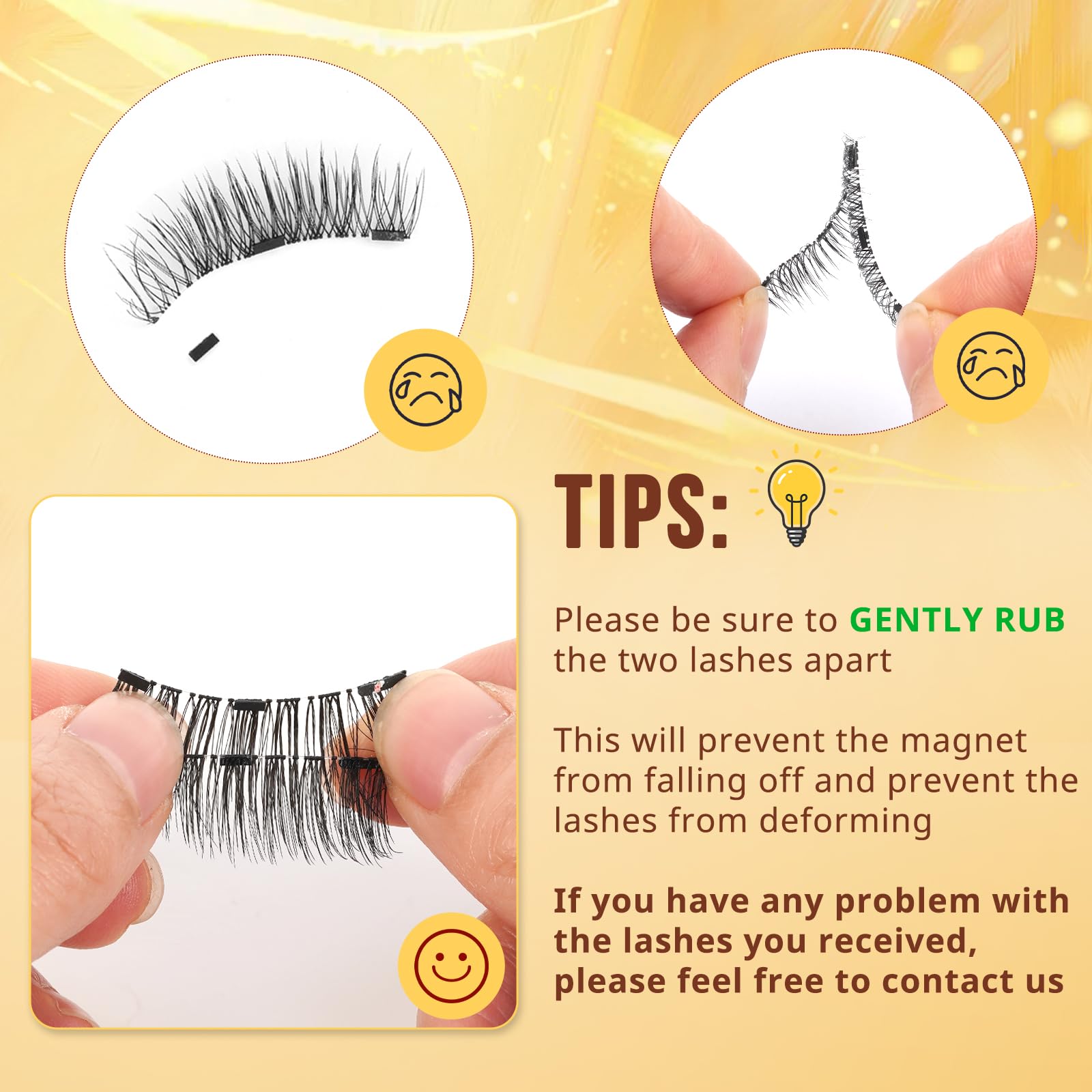 QUEWEL magnetic box with mirror—compact storage for travel.