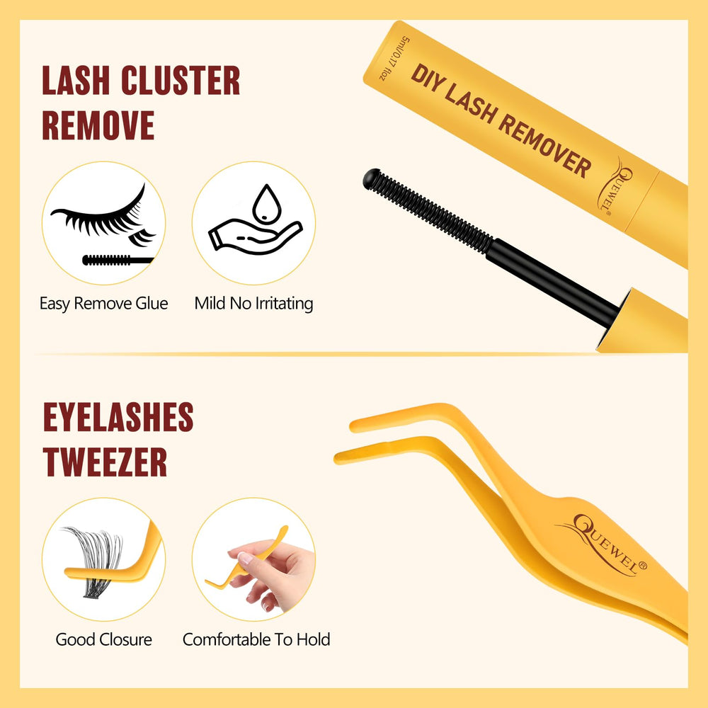 QUEWEL box-diy-clusters: rangement pratique pour vos sessions beauté.