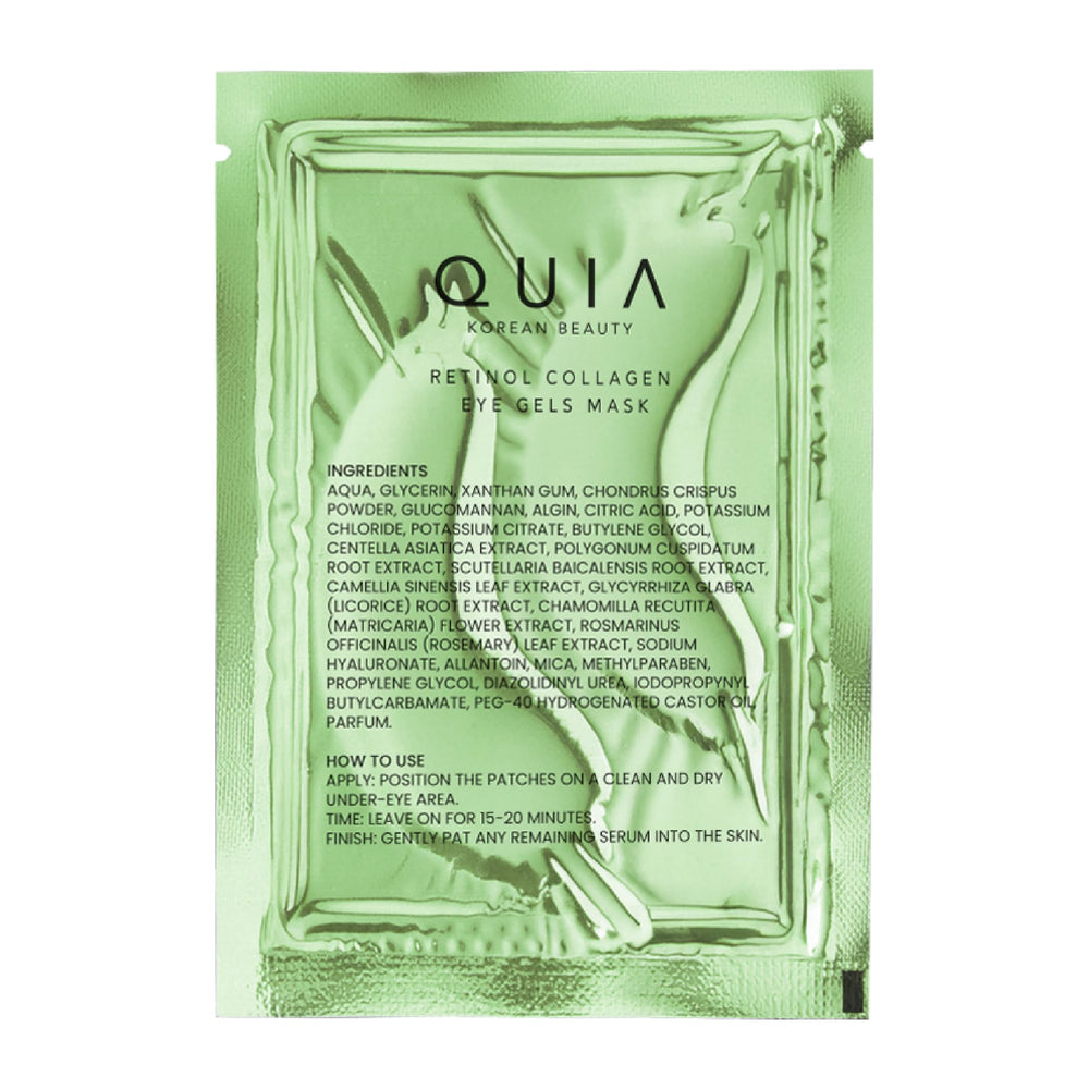 Idéal avant événement pour un regard plus frais grâce aux patchs QUIA Beauty.