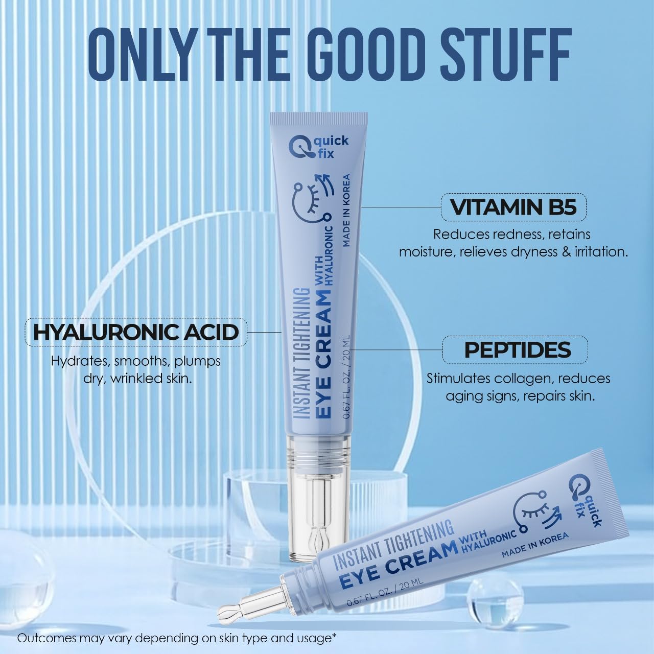 Quick Fix application douce contour des yeux pour utilisation quotidienne