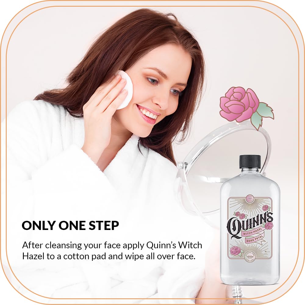 Quinns ingrédients naturels sans parabènes – Formule douce et sans agressifs.