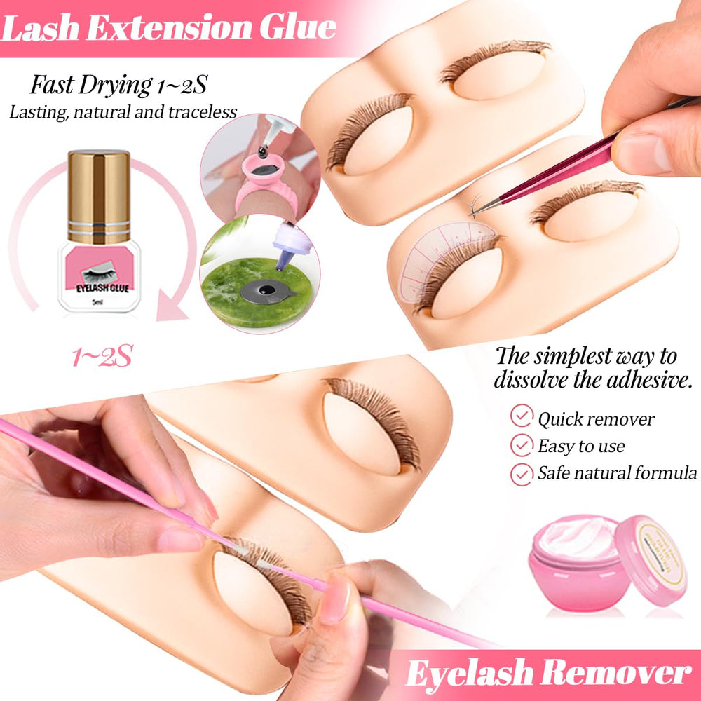 Kit QUKLOGEN bandes cils en échantillon pour tester longueurs variées