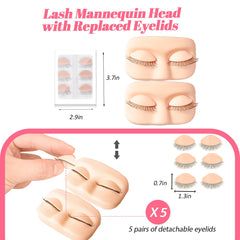 Kit QUKLOGEN cils faux et extensions pour pratique réaliste