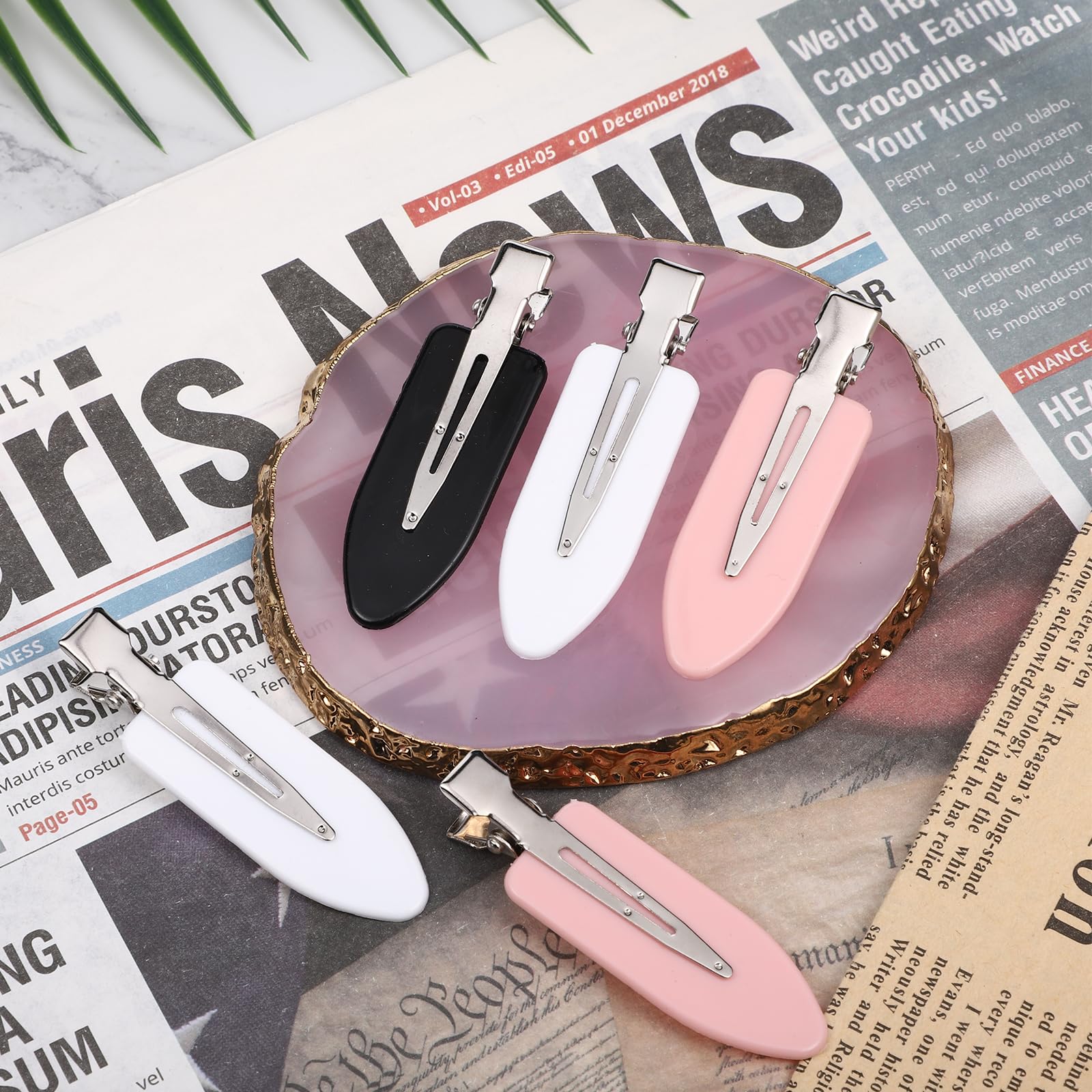 Qulkws clip-cheveux zinc-alloy durable, excellente résistance pour un usage fréquent