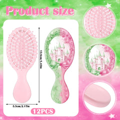 Chouchou velours rose Qunclay pour un maintien doux et stylé