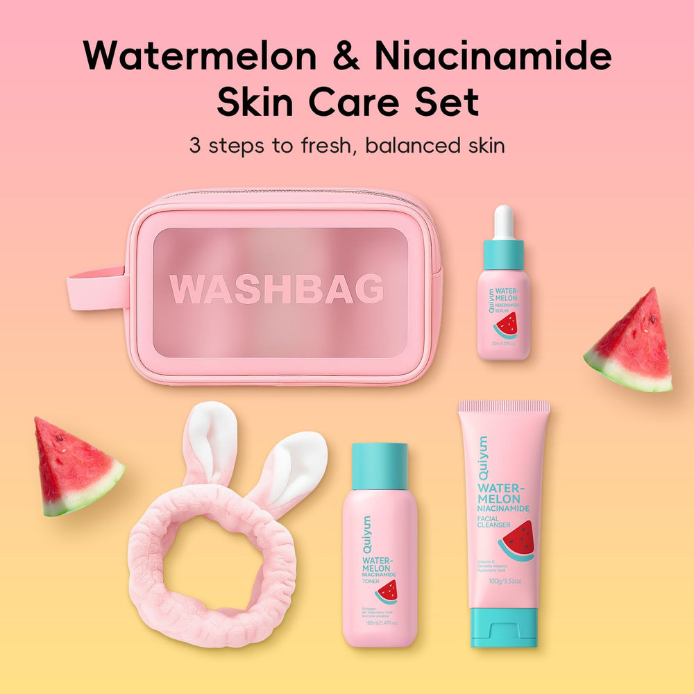 Nettoyant visage mousseux QUIYUM purifie en douceur et rafraîchit la peau.
