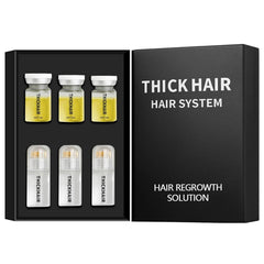 QUZOYU Thicair System, flacon-serum prêt pour densifier les cheveux.