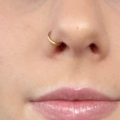 QWALIT clou de nez doré 20ga 7x2mm, pose rapide