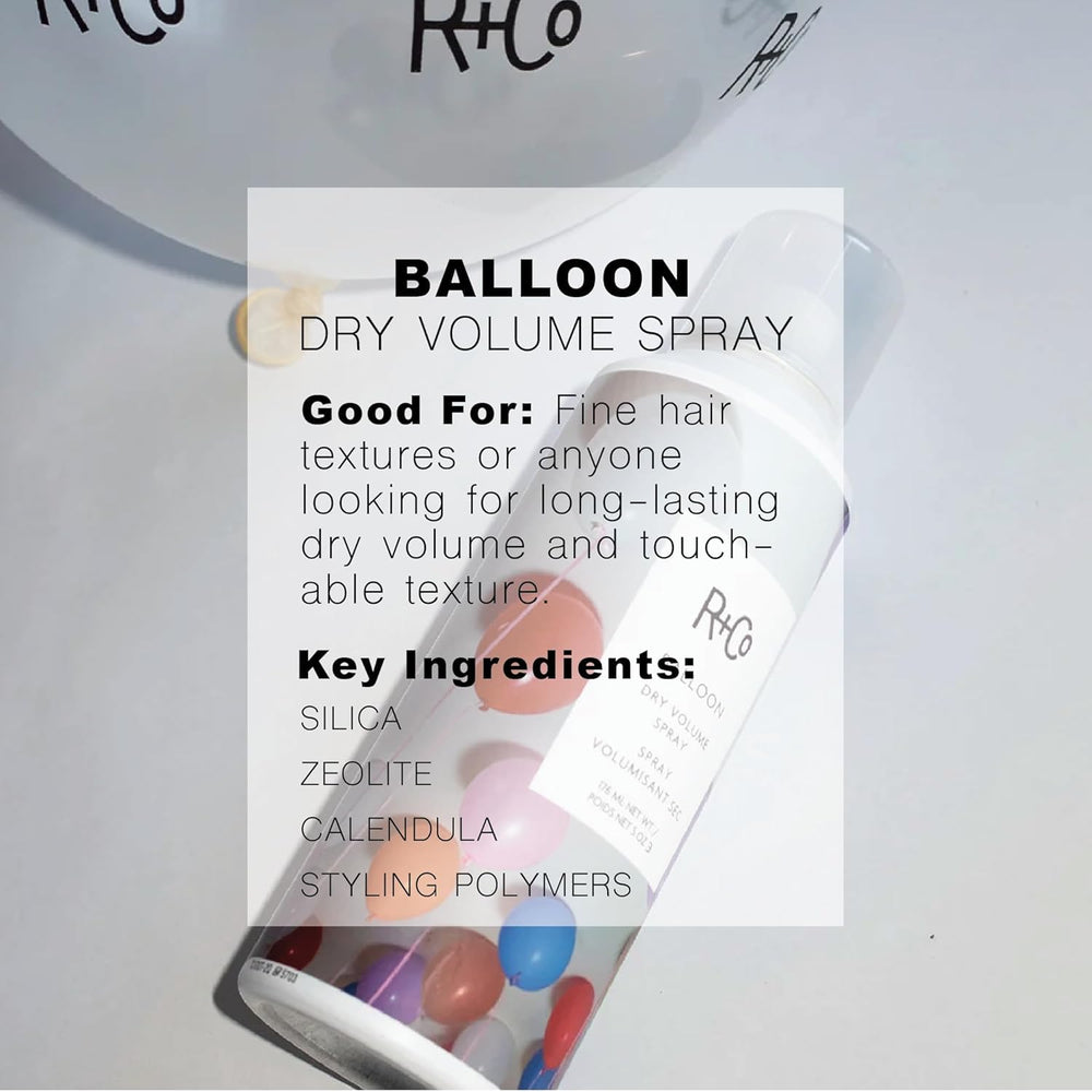 R+Co Balloon: texture et volume naturels sans alourdir les cheveux.