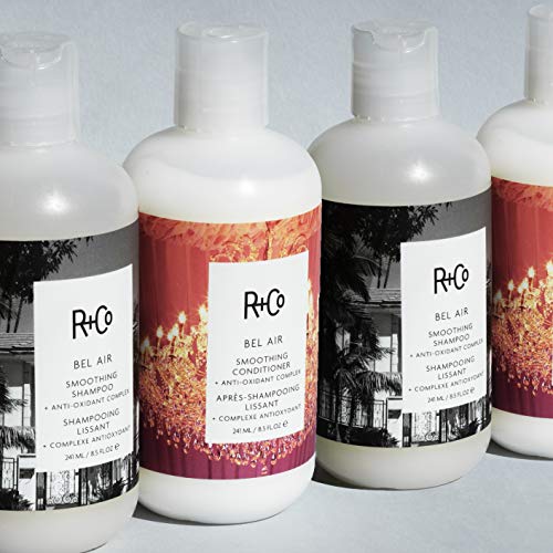 R+Co Bel Air huile de graines brocoli laisse les cheveux lisses et doux.