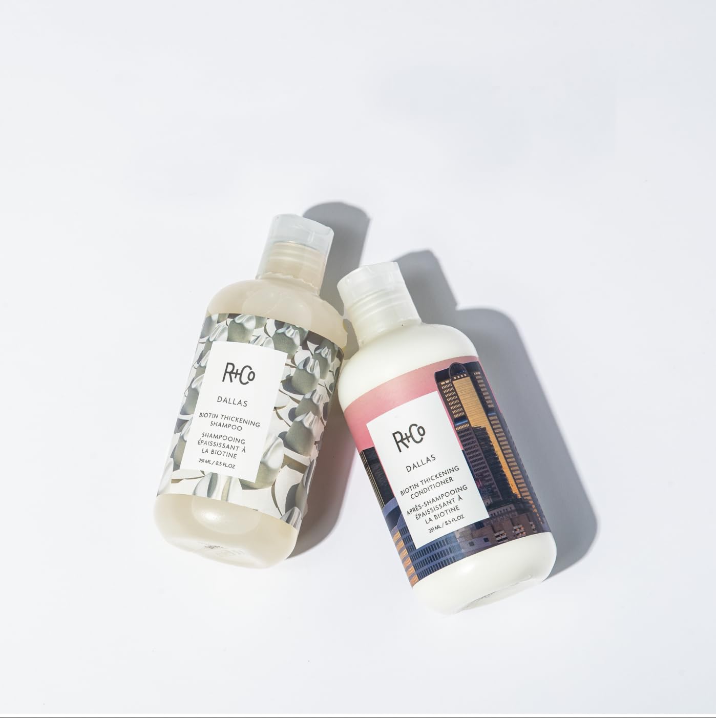Elasticité améliorée des cheveux avec R+Co Dallas Biotine Épaississant