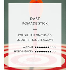 R+Co Dart Pomade Stick anti-frisottis pour contrôler les mèches rebelles