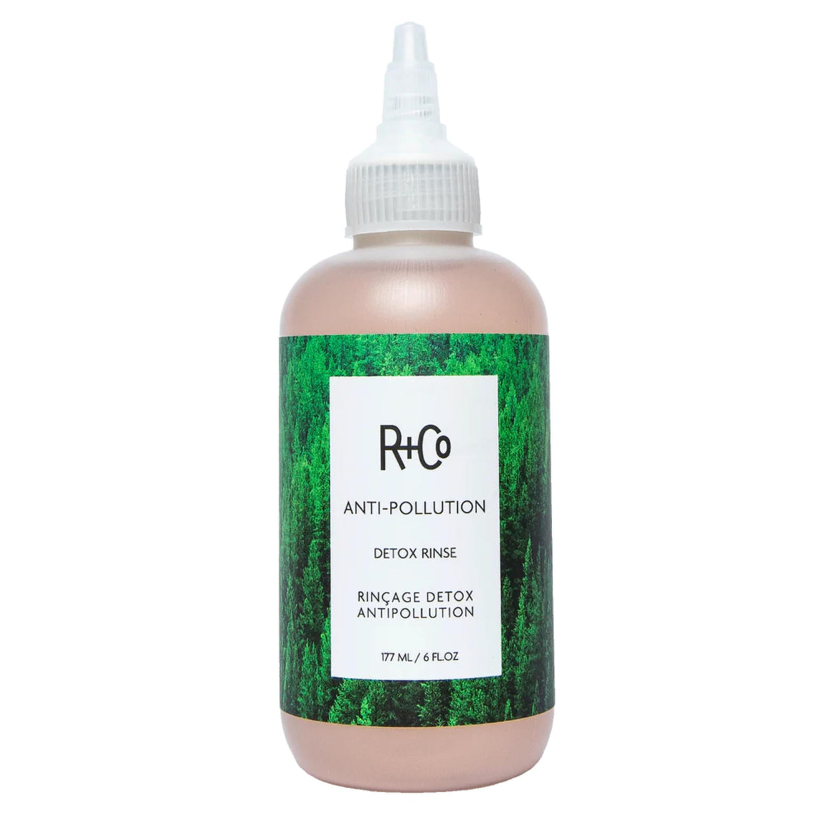 R+Co Detox Rinse, la bouteille purifiante qui élimine les métaux et protège la couleur.