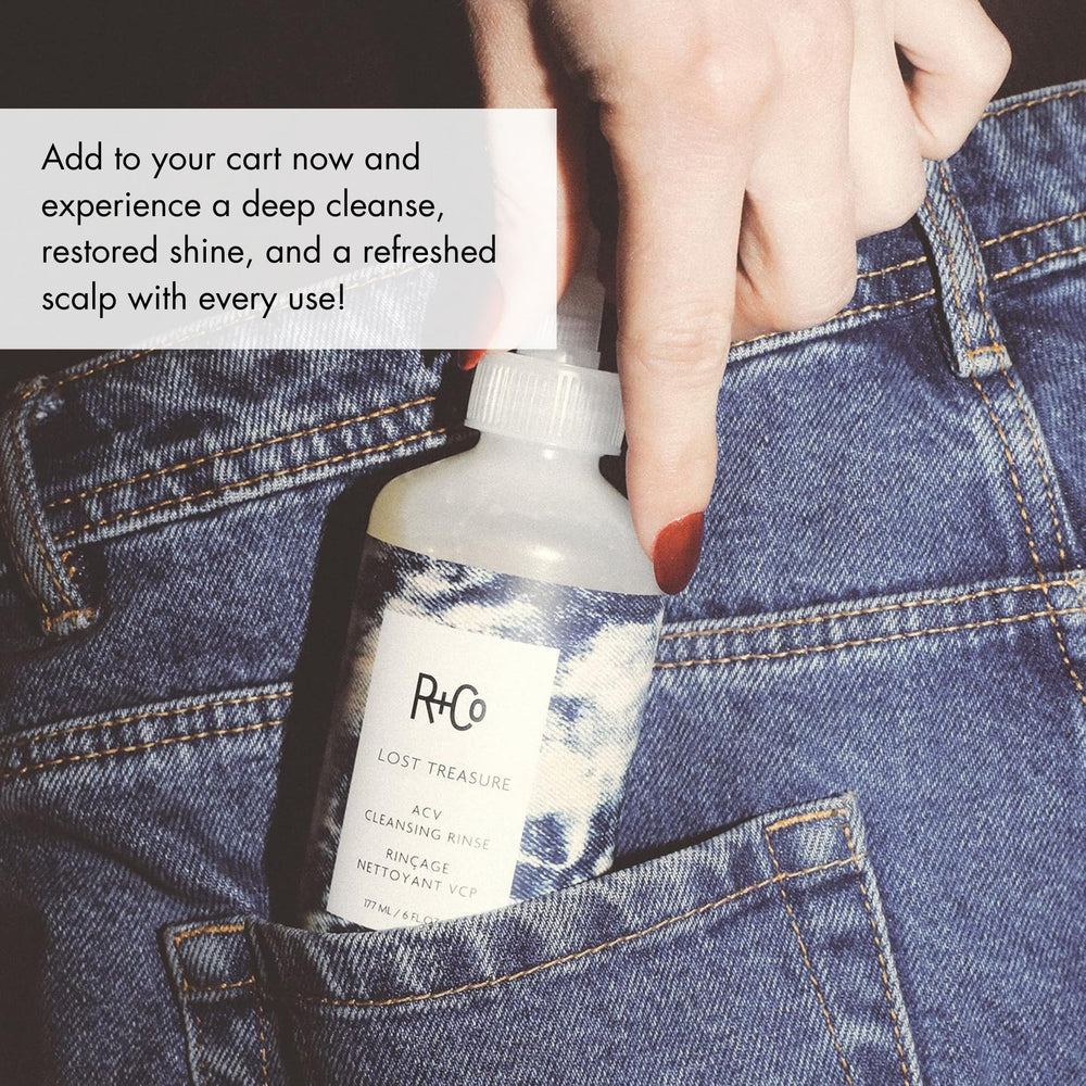 R+Co Lost Treasure utilisation quotidienne – convient après shampoing sec.