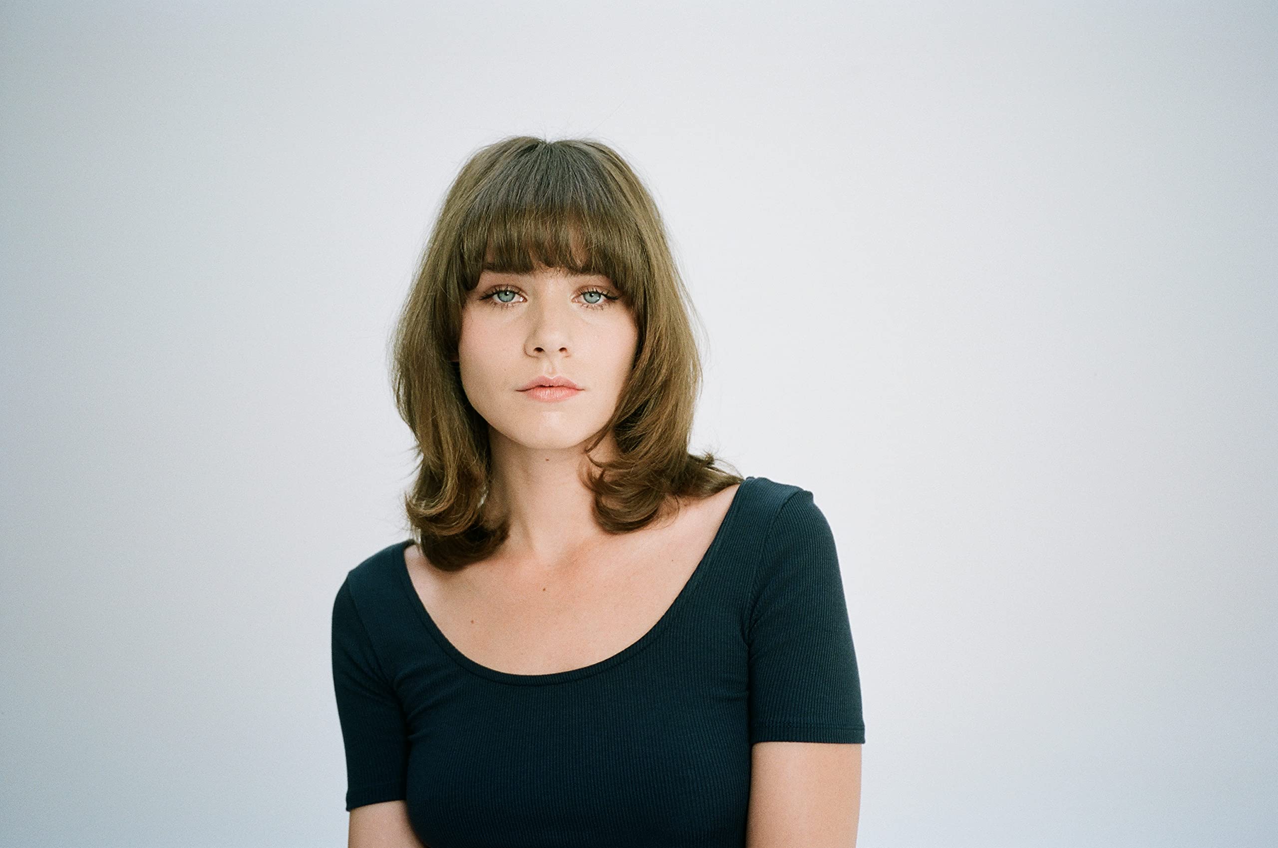 Cheveux lisses après l’utilisation de R+Co Mood Swing