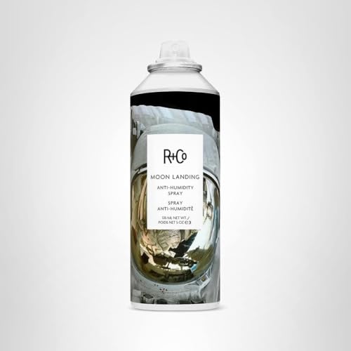 R+Co Moon Landing, image avant-après montrant des cheveux mieux contrôlés et lisses.