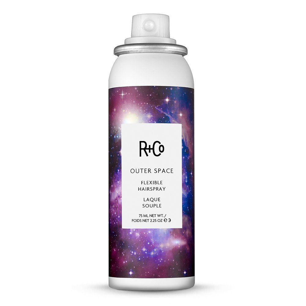 R+Co Outerspace – la bouteille, spray léger pour une tenue modulable toute la journée.