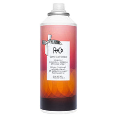 R+Co SUN CATCHER bouteille, protection UV et hydratation légère.