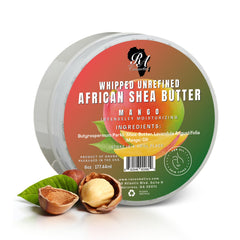 RA COSMETICS Beurre karité africain – pot fouetté pour hydratation quotidienne