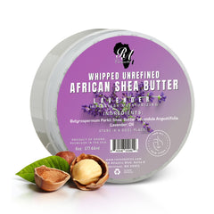 RA COSMETICS Beurre karité fouetté lavande, pot visible, hydratation intense pour la peau