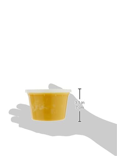 Soin capillaire lustrant RA COSMETICS Beurre Karité Jaune pour cheveux doux.