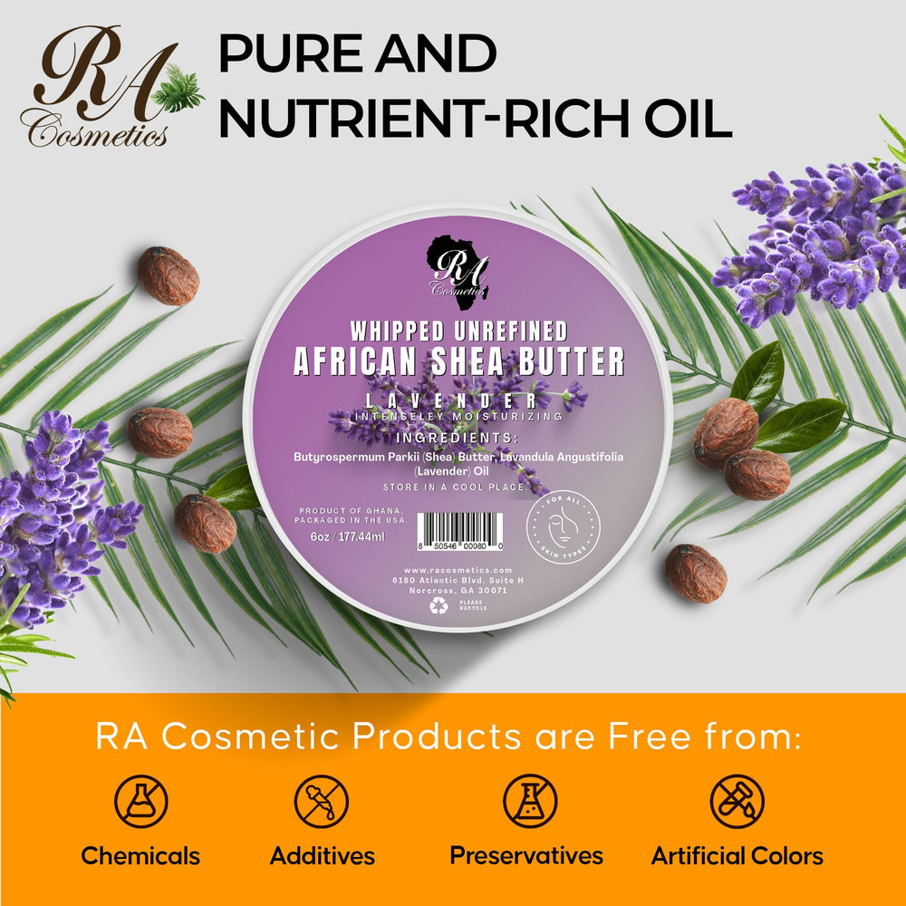 RA COSMETICS hair care with shea butter curl-softening moment
