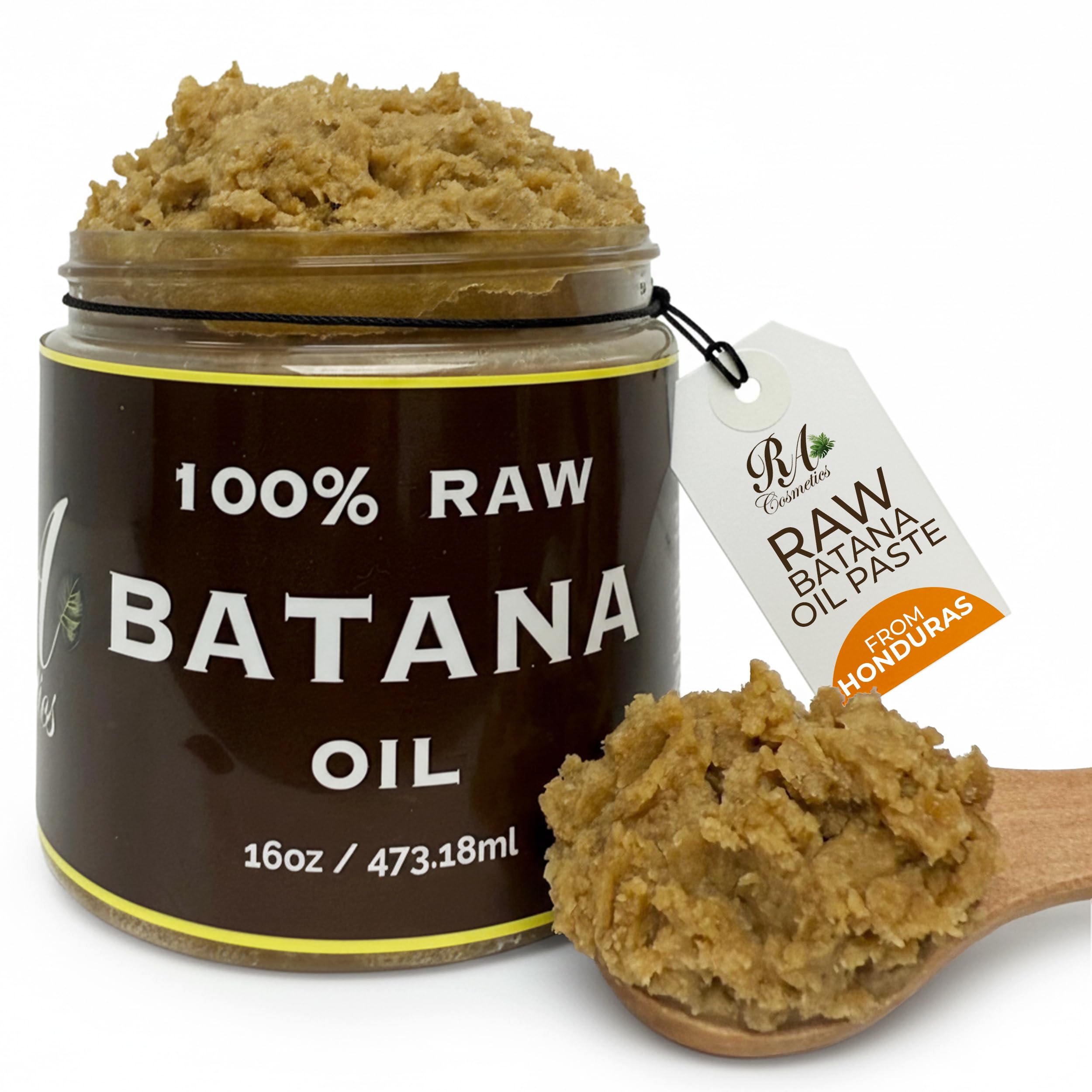 RA COSMETICS Huile Batana – bouteille d'huile nourrissante pour cheveux en bonne santé