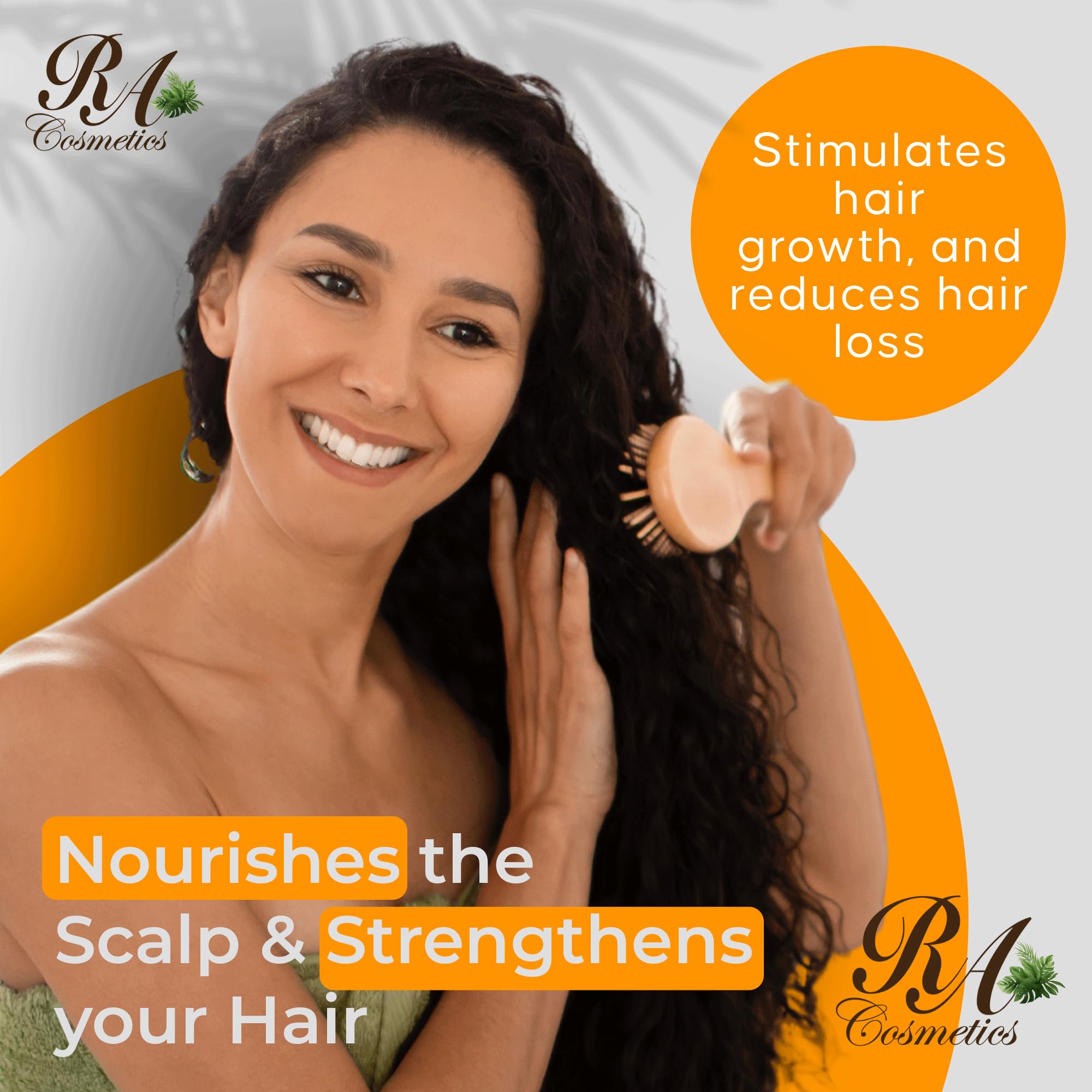 RA COSMETICS Huile Batana – nutrition quotidienne pour longueurs souples