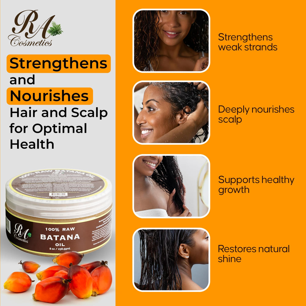 RA COSMETICS huile de Batana — protection couleur pour des teintes riches